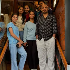 A picture with some of the incredible teachers who make up The Happy Yoga Community. Each one is dedicated to guiding you with authentic, safe, and effective yoga practices.
