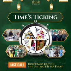 A last call for our ultimate Iftar feast. We love the energy and excitement as Ramadan comes to a close and everyone tries to get in one last visit.
