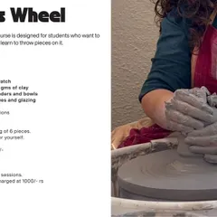 If you dream of using the potter's wheel, this course is for you. The Beginners Wheel course focuses solely on learning to throw, from centering the clay to creating beautiful cylinders and bowls.
