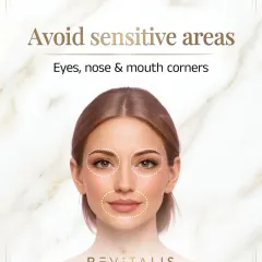 Retinol Rule: Avoid Sensitive Areas. Be careful to avoid the delicate skin around your eyes, the corners of your nose, and your mouth to prevent redness and peeling.