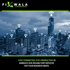 Ensuring your business stays connected and productive with our reliable WiFi and networking services. We build the infrastructure for uninterrupted business connectivity, from small offices to large enterprises.