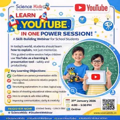 We also offer specialized skill-building webinars, like this session on using YouTube as a productive learning and presentation tool, helping students improve their communication and digital literacy.