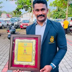 Honored to receive the "Karnataka Kanteerava Award 2024" from the Karnataka Powerlifting Association. This recognition means the world to me and fuels my drive to continue pushing boundaries.