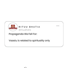 A common propaganda we have fallen for is that Vaastu is only related to spirituality. The truth is, Vaastu is a practical science of balanced living, energy, and harmony that applies to everyone, regardless of their beliefs.