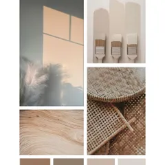 A duplicate of the mood board, reinforcing the cohesive vision for a project. Consistency in planning is key to achieving a harmonious final design.