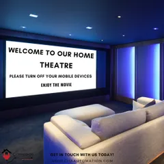 Welcome to your personal home theatre. We create these fully integrated entertainment rooms where smart sound systems and automated lighting work together to bring movies, sports, and video games to life.