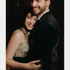 Beyond the grand events, we seek the real, unscripted moments. This candid embrace captures the pure joy and comfort two people find in each other, a quiet moment of connection amidst the celebration. This is the heart of our candid couple photography.
