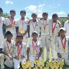 Champions! So proud of the team for winning the Monsoon Series 4-0 against Bosco Cricket Academy. It was a complete team effort.