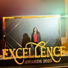 A proud moment at the Excellence Awards 2025. This recognition is a testament to the hard work and dedication of my entire team in providing the best possible start for our little learners.