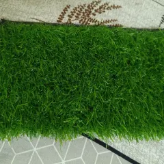 This is the 40mm artificial grass with a single backing. It offers a great balance of a full look and practical performance for various indoor and outdoor applications.