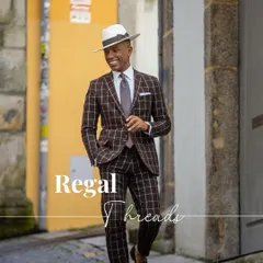 Regal Threads. This image presents the brown checked suit as a symbol of timeless class and modern flair, perfect for the man with a confident sense of style.