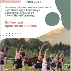 A duplicate of our Yogasana Fest 2024 poster, inviting everyone to join us for a day of practice and connection on International Yoga Day.