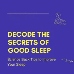 Decode the Secrets of Good Sleep. Quality sleep is your body's greatest performance hack. I'm sharing science-backed tips to improve your sleep and transform your healthspan.