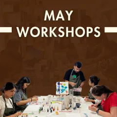 Announcing our exciting workshop lineup for May. Check our website to find the perfect session to make the most of the summer season.