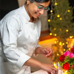 For Valentine's, I collaborated with Chef Adoline of Chez Adoline, a French-trained pâtissier, to create an exclusive dessert menu that was the perfect sweet ending to a romantic evening.