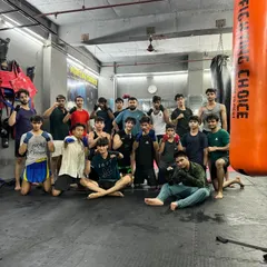 The sweat, the struggle, the team. This is our family after a tough evening session, stronger together. We push each other to be better every single day.