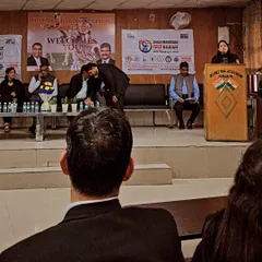 Speaking at an event for a 'Child Marriage Free Bharat' campaign at the District Bar Association, Gurugram. This is a cause I am deeply passionate about.