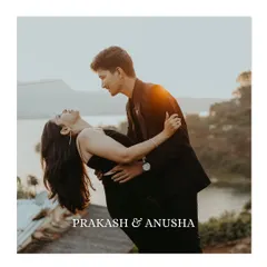 A classic romantic dip pose set against a serene lake at sunset. The warm flare and the couple's loving gaze make this a perfect, cinematic shot for their pre-wedding story.