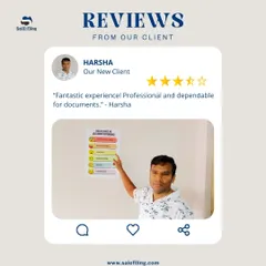 "Fantastic experience! Professional and dependable for documents." Thank you, Harsha, for your feedback. We take pride in being a reliable partner for all document related services, ensuring accuracy and professionalism every time.