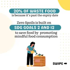 The project was built on a clear purpose. We helped our students align the app with UN Sustainable Development Goals 2 and 12, focusing on reducing food waste caused by expired products.