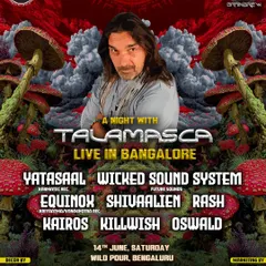The full lineup for the Talamasca event. Being featured alongside such a diverse and talented group of artists is what the community is all about.