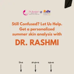 If you're still confused about why your skin feels tight or dull, especially during summer, a personalized skin analysis can help. This graphic is a call to action for those who need expert guidance to decode their skin's needs.