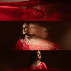 A series of creative bridal portraits using motion blur and layering techniques. This is an example of how I blend photography with fine art to create something truly unique for you.