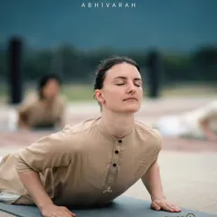 I offer powerful yogic practices like Surya Kriya, the original sun salutation. This is not just a physical exercise; it is an inner energy process designed to activate the solar plexus and bring a profound level of balance and stability to your entire system.
