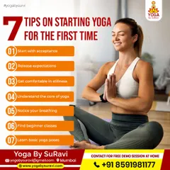 Starting your yoga journey is an exciting step. These seven simple tips, from releasing expectations to finding beginner classes, will help you get started on the right foot.