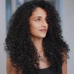 This look showcases beautifully defined, healthy curls. We provide clients with the knowledge and products to maintain this look at home.