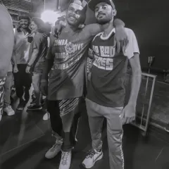 A moment captured with a fellow instructor at a Zumba event. We move in silence and let our results do the talking.