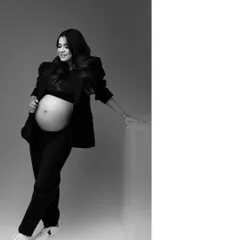 Motherhood is powerful. For the mama who wants a modern, high-fashion maternity photoshoot, we can create something bold and editorial that celebrates your strength and style.