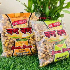 My Bam Bam Roasted Chana is a simple yet powerful snack. Packed with protein and fiber, it keeps you full and energized, and is available in plain and masala flavors.