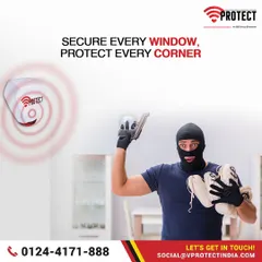 We secure every window and protect every corner. Our curtain sensors and window alarms create an invisible barrier, ensuring that even the most vulnerable entry points of your home or business are fully protected.