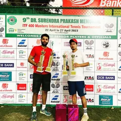 We lead by example. Here we are after winning the ITF 400 Masters International Ranking Tournament. As tournament players ourselves, we know what it takes to compete and win.