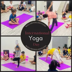 The concentration and joy on their faces says it all. Our kids' yoga classes are designed to be engaging and fun, helping children develop balance, strength, and a love for fitness.