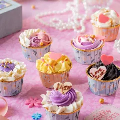 One box, many flavors, endless love. Our handcrafted Mother's Day cupcake collection is a sweet and beautiful way to say "thank you" to the incredible women in your life.