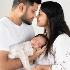 There is nothing more powerful than the love of new parents. In this moment, I just stepped back and captured the quiet connection between them and their precious newborn.