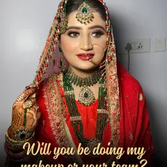 "Will you be doing my makeup or your team?" I do all my bridal makeovers myself. When you book me, you get me, ensuring a personal and consistent experience.