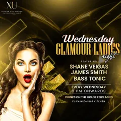 "Wednesday Glamour Ladies Night" at XU is always a classy affair. I spin groovy beats to make sure it's a fun-filled night for all the ladies who come out.