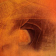 An untitled abstract piece exploring lines and curves. I create these intricate patterns by carefully guiding the sand, letting the texture of the grains form the final image.
