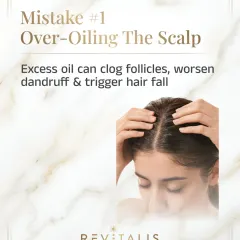 Mistake number one is over-oiling the scalp. While oiling has benefits, excess oil can clog follicles, attract dirt, worsen conditions like dandruff, and ultimately lead to more hair fall. It's about balance, not excess.