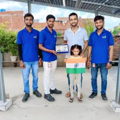 It fills us with pride to see our customers, like this family, celebrate true energy independence. Here, our team joins them on their rooftop after a successful solar installation, marking a step towards a self-reliant Bharat.