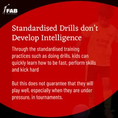 Standardized drills can teach technique, but they don't build game intelligence. We explain why players who only do repetitive drills may struggle to make effective decisions under the pressure of a real match.