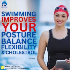 Swimming offers incredible benefits, from improving your posture and balance to reducing cholesterol and stress. It is a complete workout for your body and mind.
