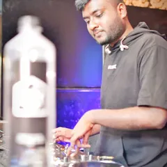 Working the controls to build up a track. I believe in a hands-on teaching style, showing you exactly how to manipulate sound to create your unique DJ voice.
