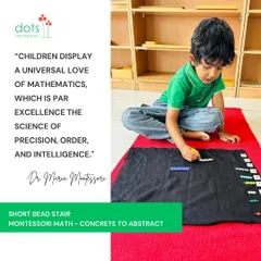 The Short Bead Stair is a beautiful, hands-on tool for teaching number relationships and sequencing. You will learn how to guide children through this activity, helping them build a deep, tactile understanding of numbers 1 through 9.