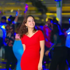 That smile says it all. My goal is to create a happy, carefree environment where people can just dance and enjoy the moment.