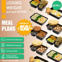 Losing weight gets better with variety. This collage shows just a sample of our weekly changing menu, which includes everything from traditional Indian dishes to continental meals, ensuring you never get bored.