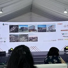 On stage at IHE 2025, our presentation showcased a range of our hospitality work. We believe in sharing our knowledge and contributing to the industry's conversation about the future of hotel and resort design in India.